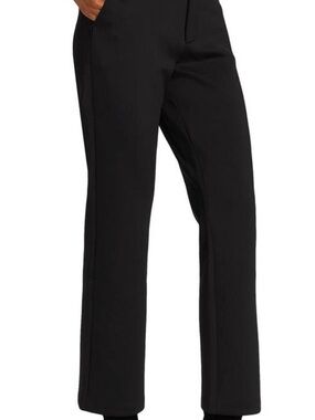 Good America Black Scuba Pants - Classic Straight Fit